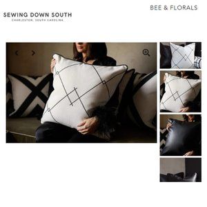 Sewing Down South Pillow Cover + Insert - The Paige Collection